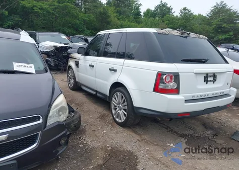 2011 Land Rover Range Rover Sport Hse из США, поврежденный, VIN SALSK2D47BA270909